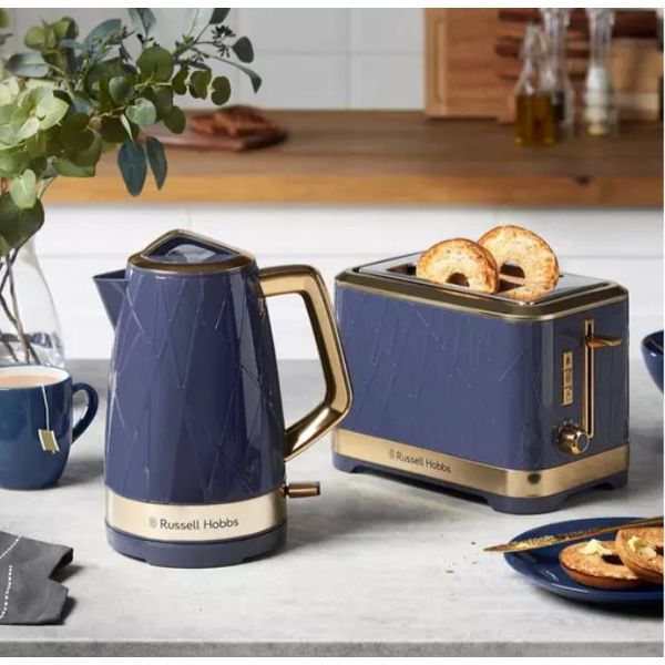 Russell Hobbs Structure Kettle Ombre Blue & Gold